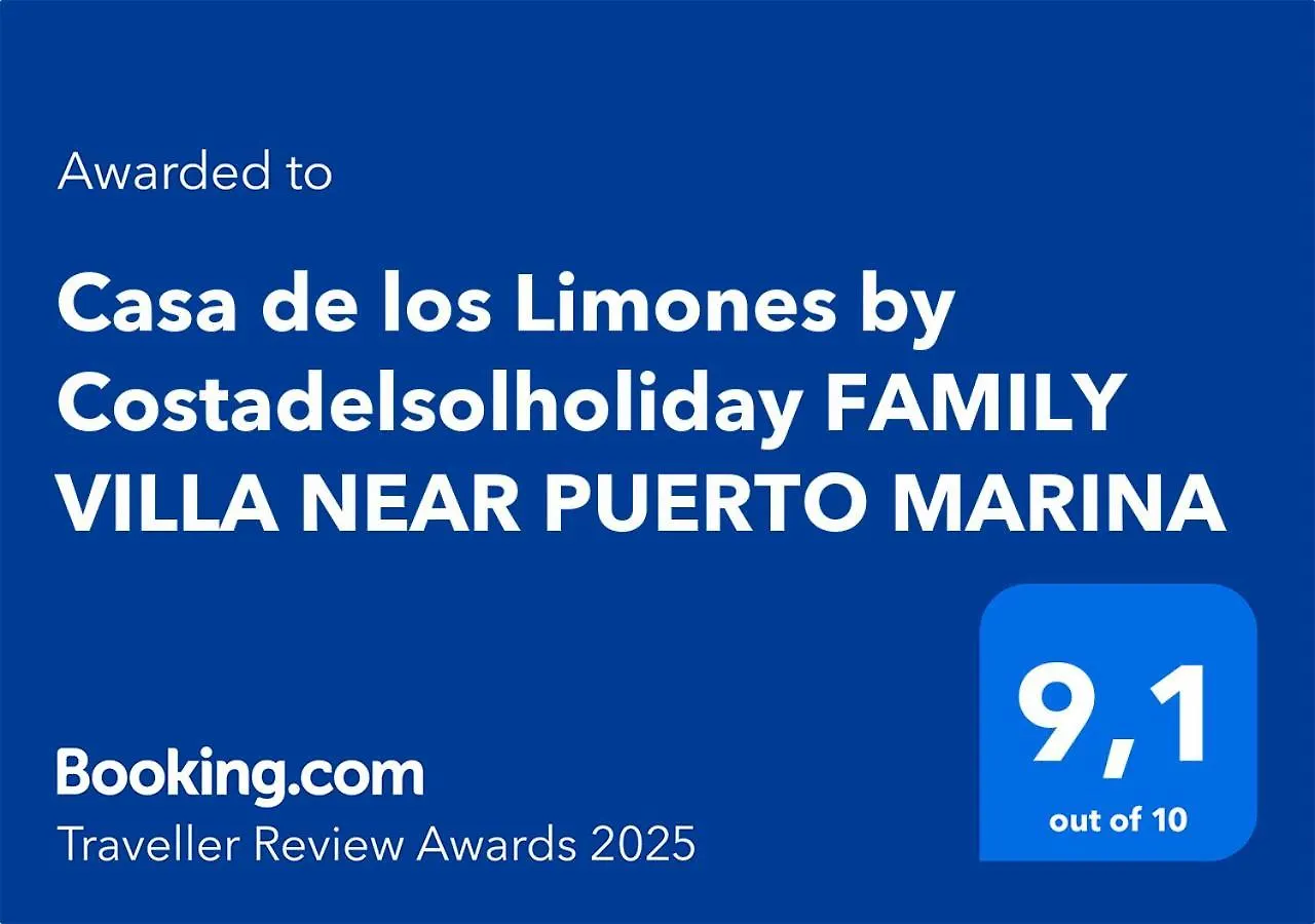 Casa De Los Limones By Costadelsolholiday Family Villa Near Puerto Marina Benalmadena Spain